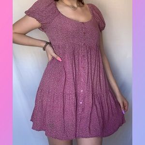 Pink polkadot sundress
